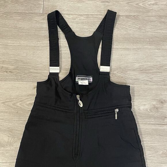 Vintage FERA Womens Ski Snow Suit Bib Size 8R Sledding Insulated Outerwear - Picture 3 of 11